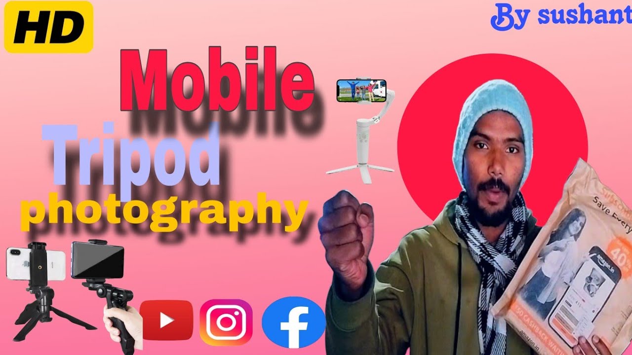Photography | Mobile tripod | smatphone / selfie stick || 