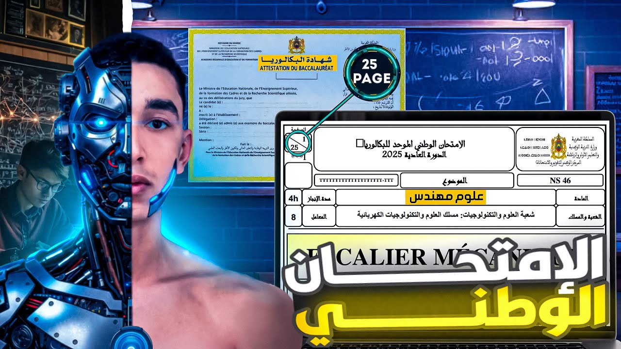 علوم مهندس فالبااك!  ✔⚙Sciences de l'Ingénieur au bac!!