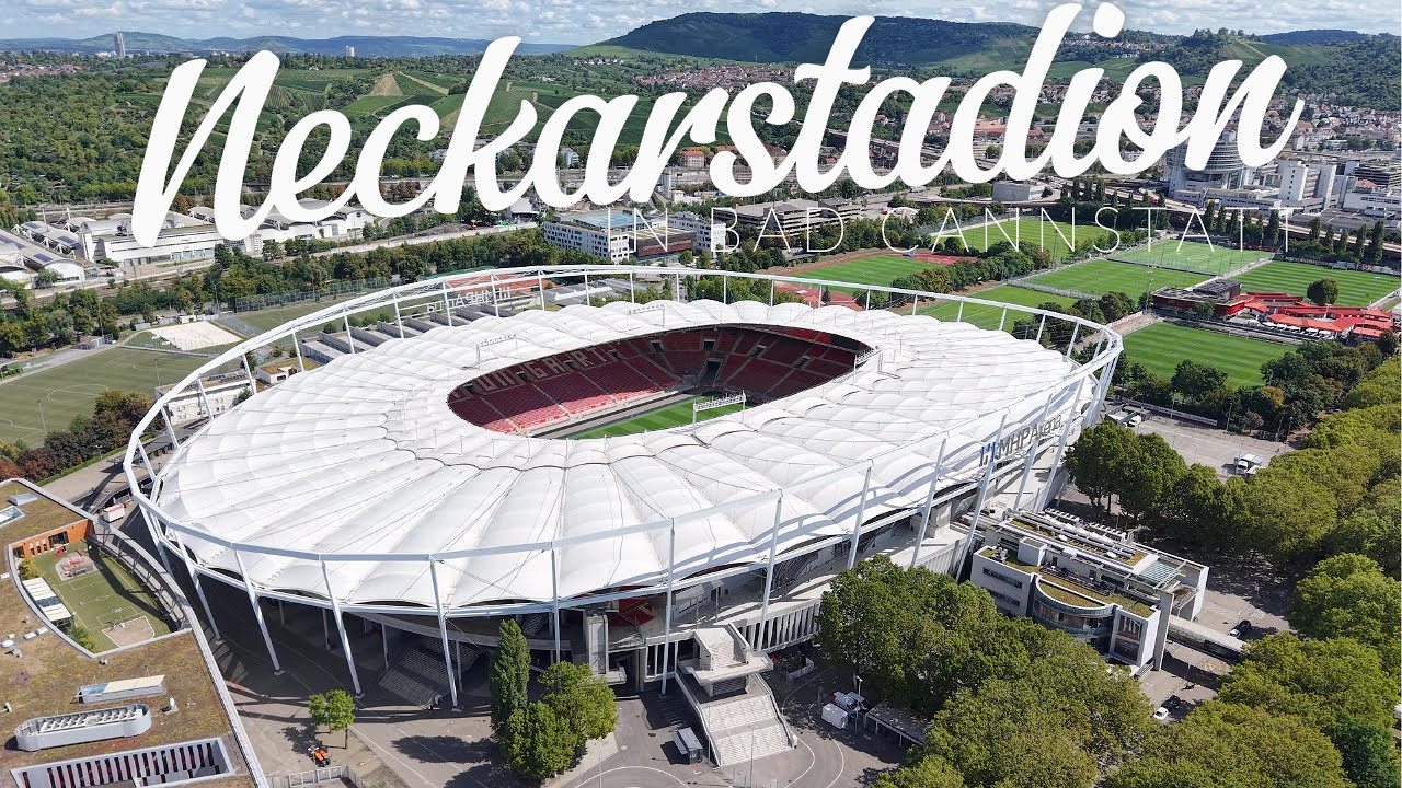 Neckarstadion (Mercedes-Benz Arena Stuttgart) | 4K | DJI AIR 3S