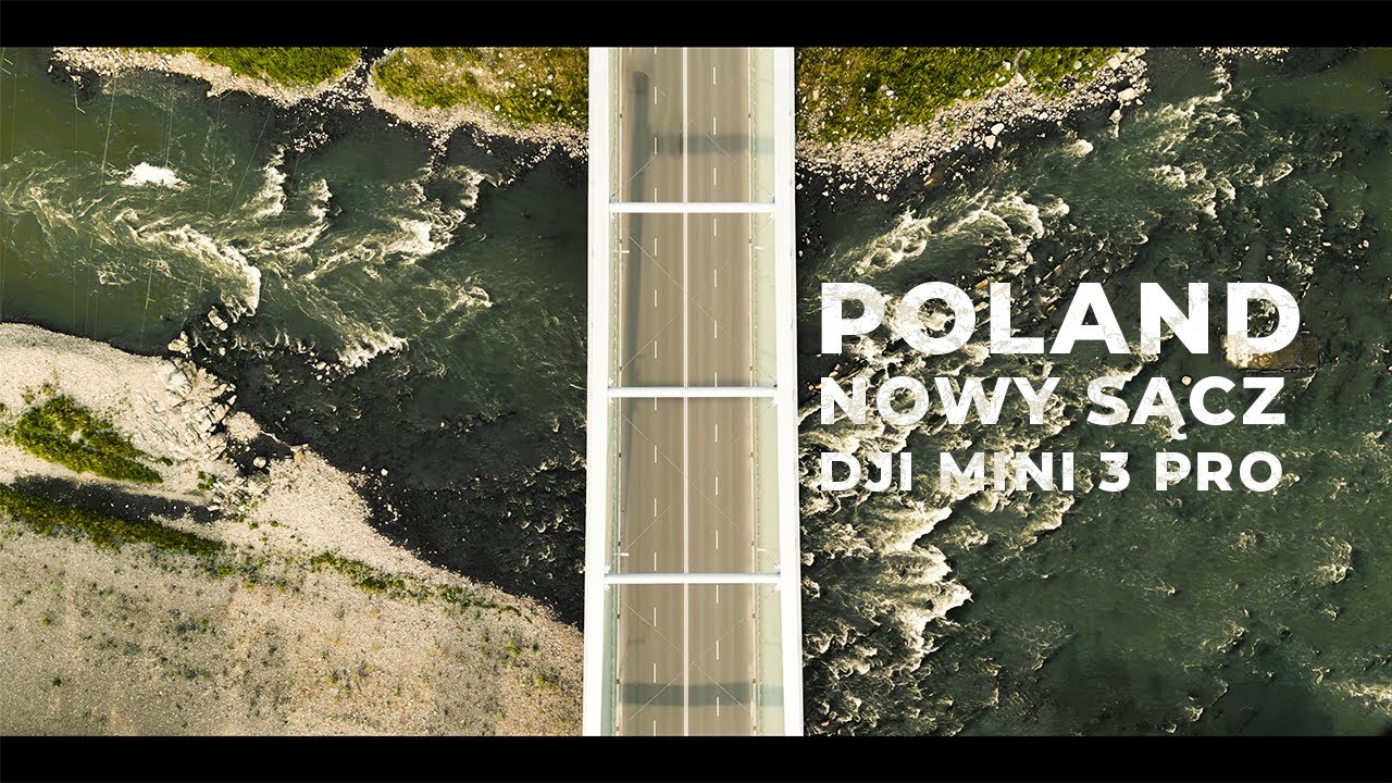 POLAND - NOWY SĄCZ - CINEMATIC SHORT FILM - DJI MINI 3 PRO 4k