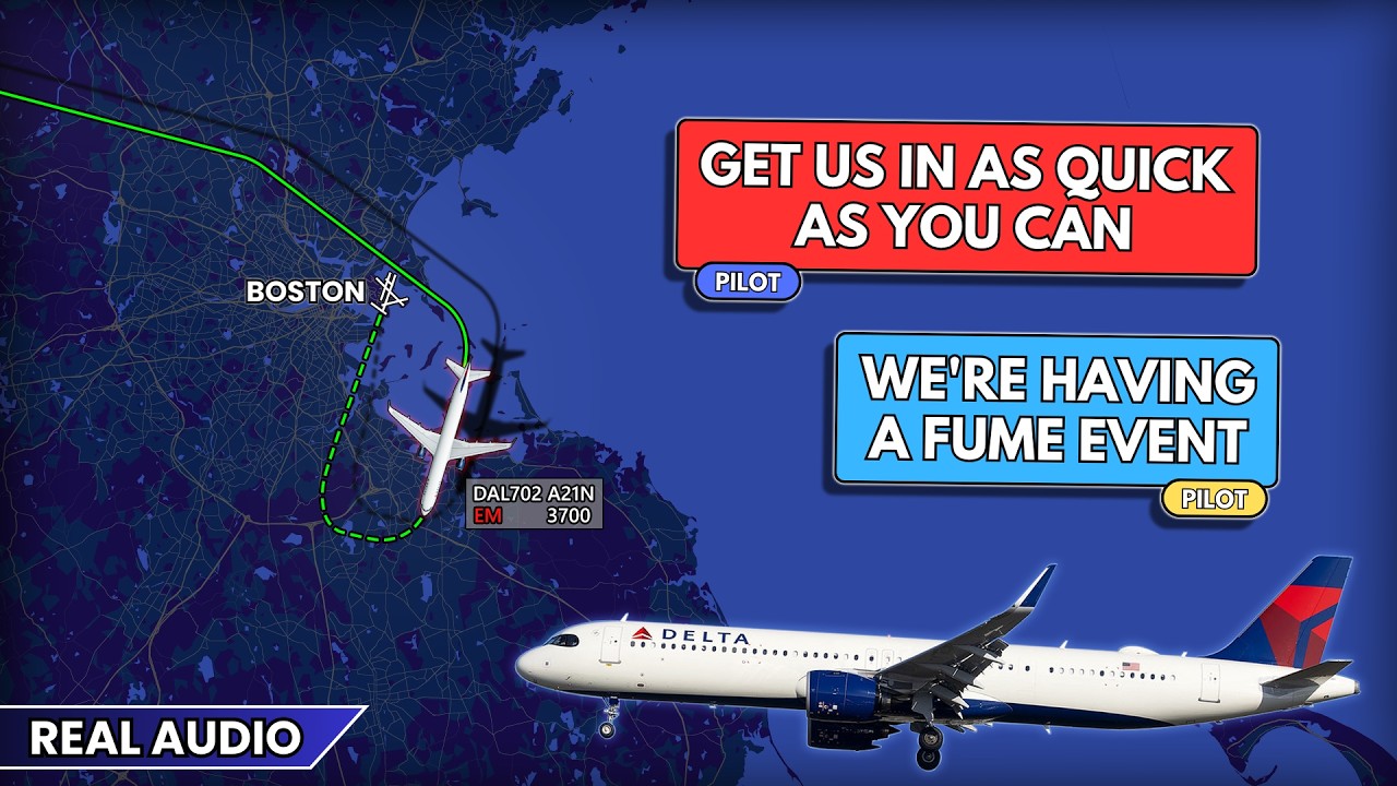 Pilot requests immediate landing at Boston. Flight crew is on oxygen. Real ATC