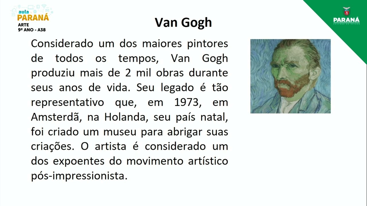 2021 | 9º Ano | Arte | Aula 38 - Desenho como Processo para a Pintura I