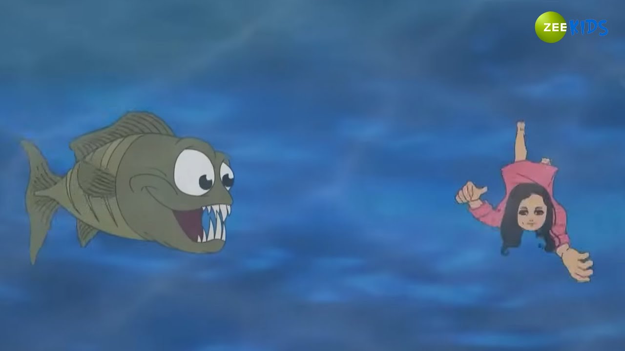 Magic Bhutoo Fight With Dangerous Big Fish | Magic Bhootu | Super Power Kids Show | KidZ