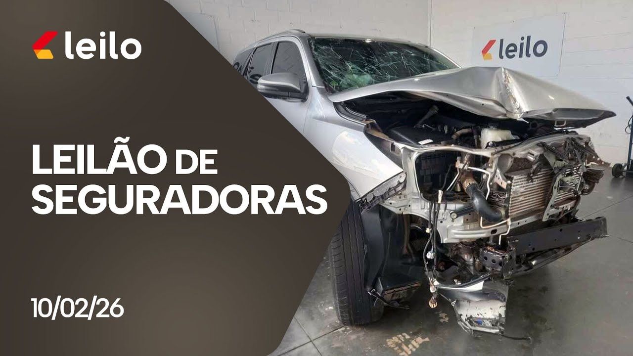 Leil&atilde;o de Seguradoras 10/02/2026 10:30H