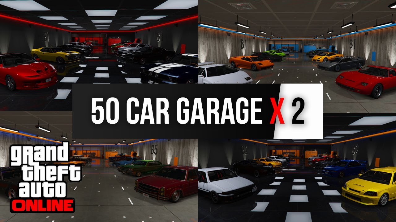 Explore the Most Amazing 50 Car Garage in GTA 5 Online