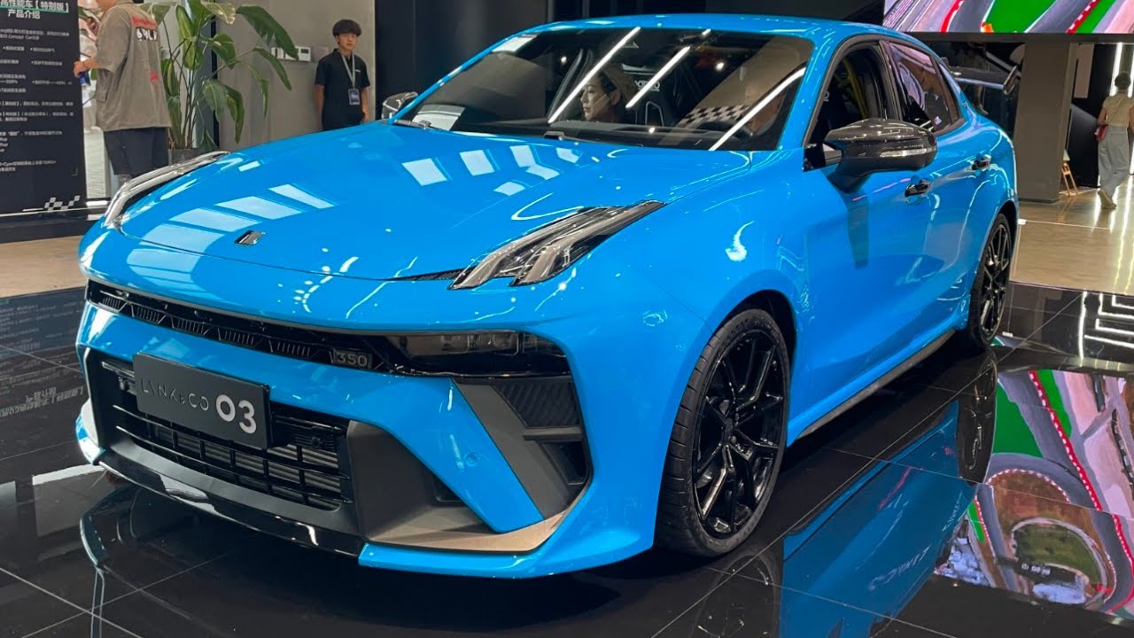 Premium Performance Car, 350 Hp, 8AT Transmission,Special Design, New Lynk & Co 03+Cyan EDITION 2023