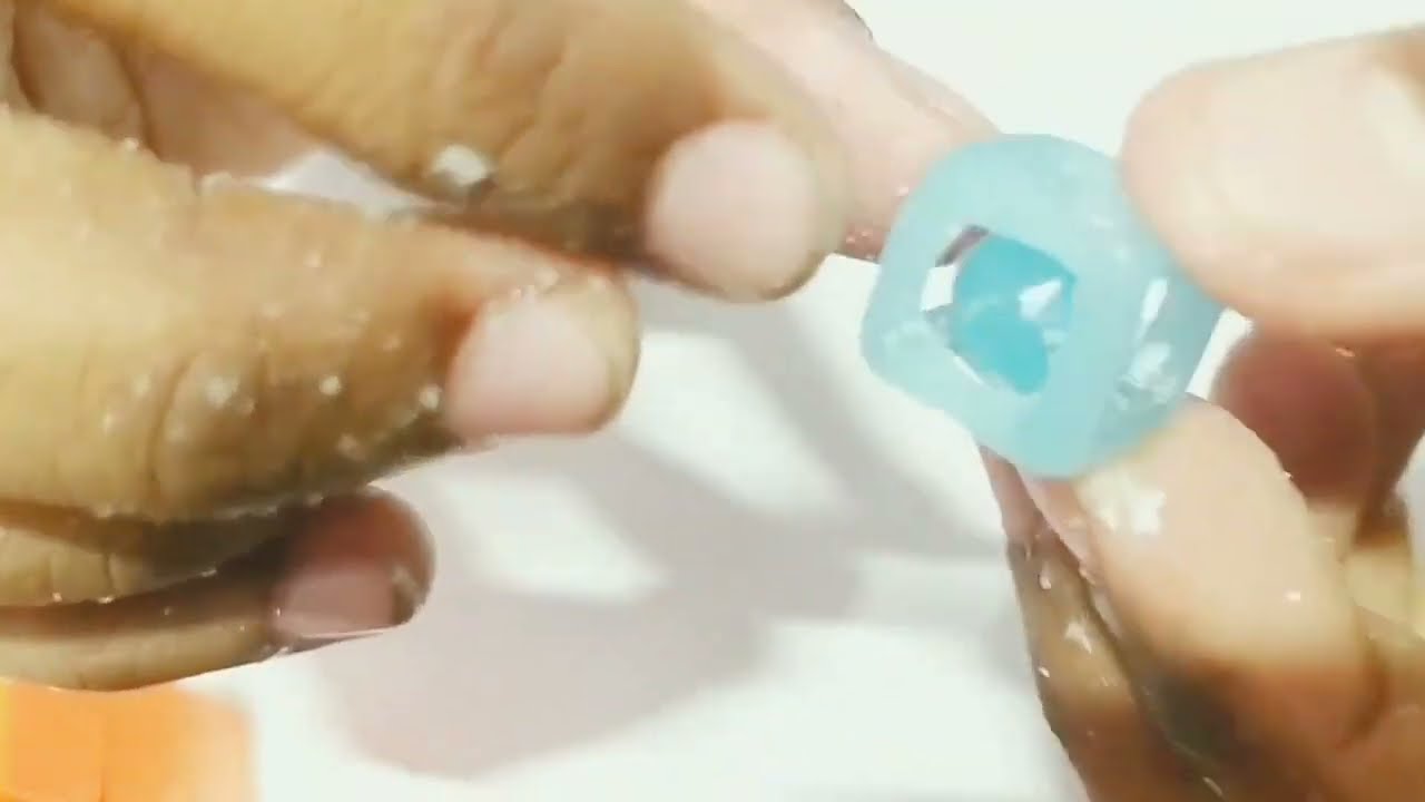 how to carve | sphere inside a square | wax carving Timelapse