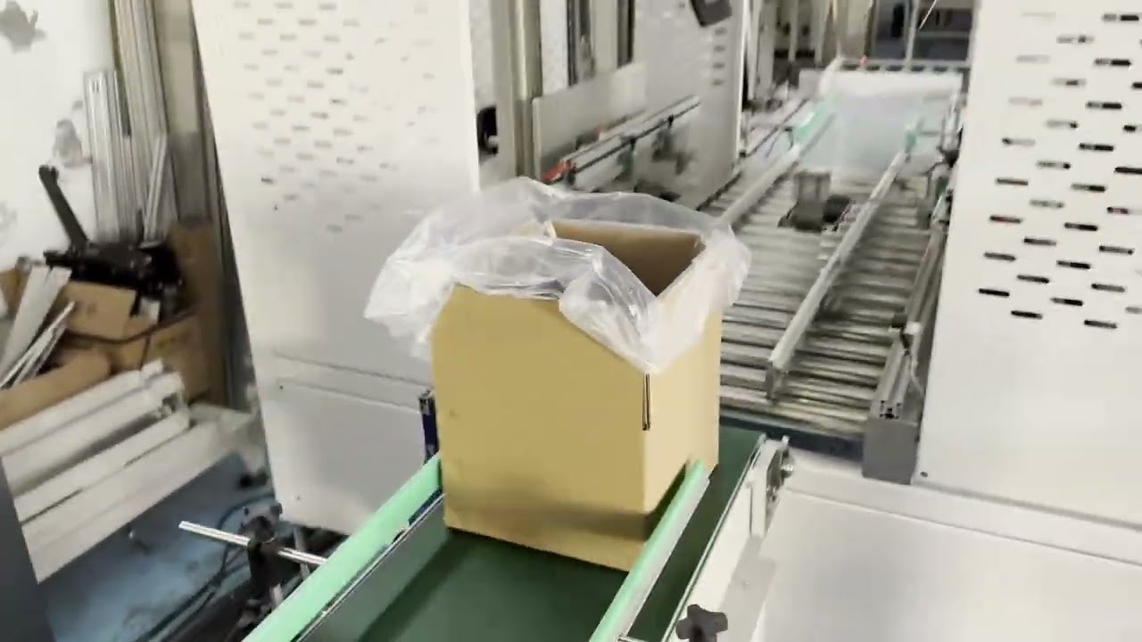 Fully automatic High speed nails packaging line with Palletizing Machine