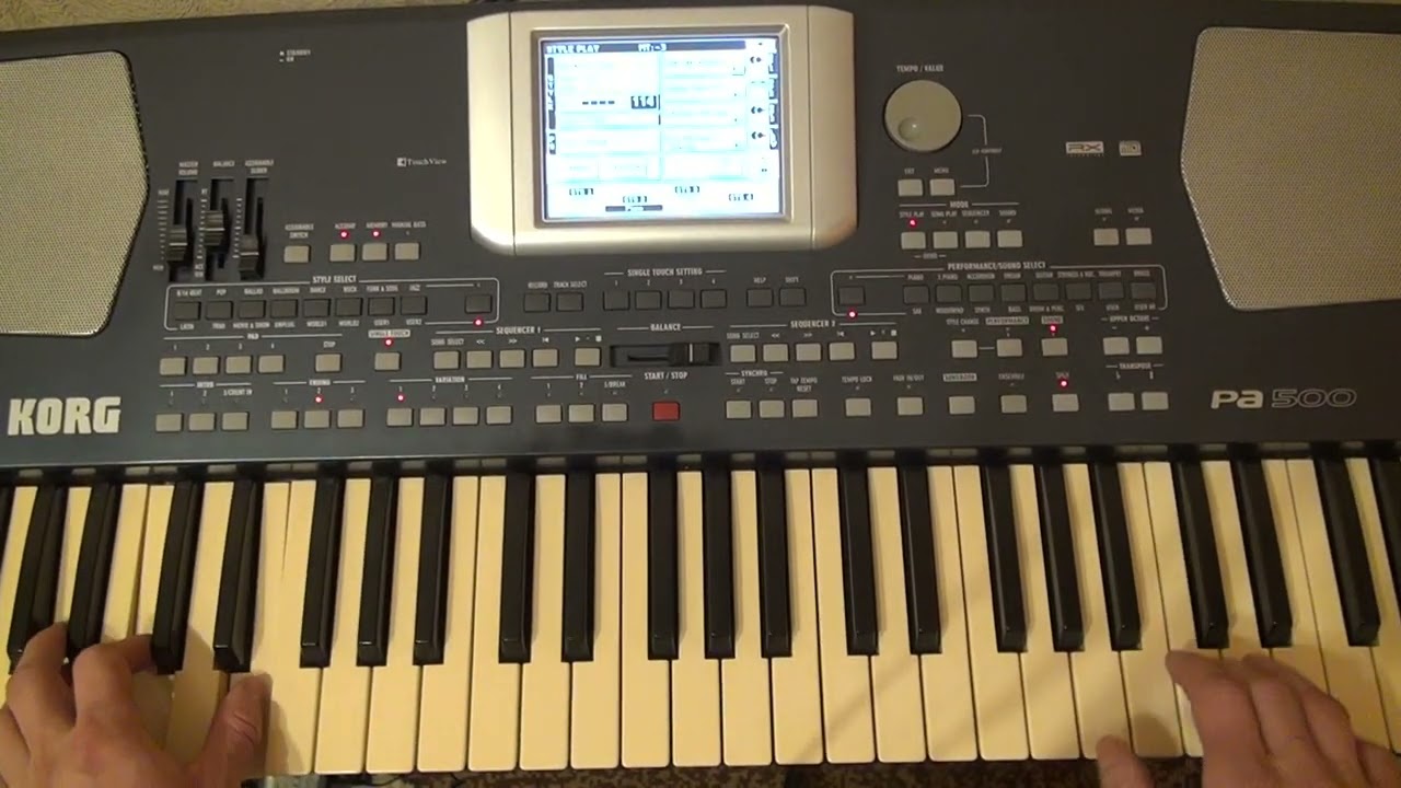 ERA   Ameno korg mix Ера До Рі Ме на синтезаторі
