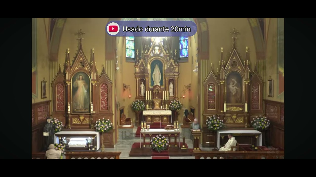 Misa Santuario Divina Misericordia. Cracovia. Peregrinación con Albacete.