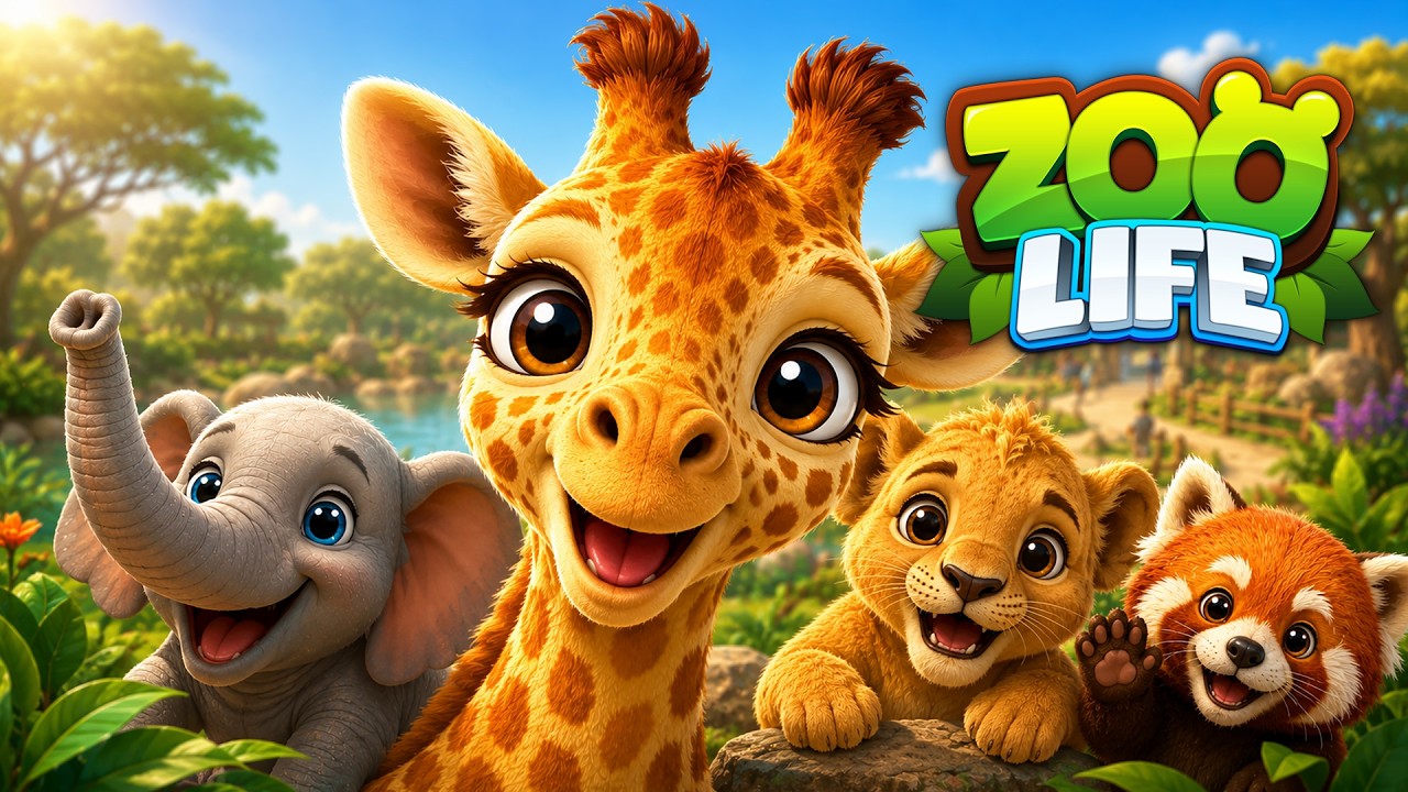 🔥 You WON'T Believe The AMAZING Animals in Zoo Life! 🦁🐼🐘 NEW Mobile Game!