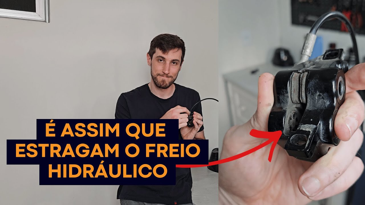 COMO NÃO ESTRAGAR O SEU FREIO HIDRÁULICO