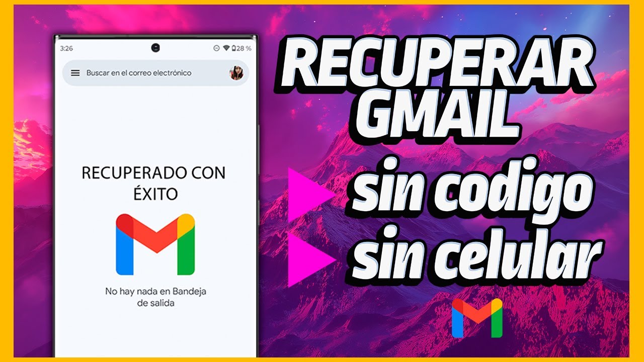 Como RECUPERAR CORREO de GOOGLE GMAIL 2026 | RECUPERAR CUENTA DE GOOGLE 2026