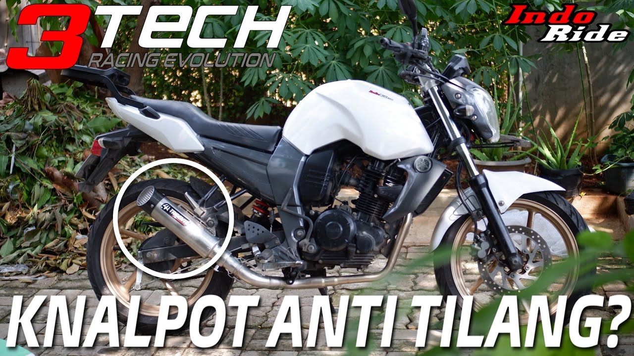PASANG KNALPOT TRIDENTE 3 SUARA DI YAMAHA BYSON, BENERAN 