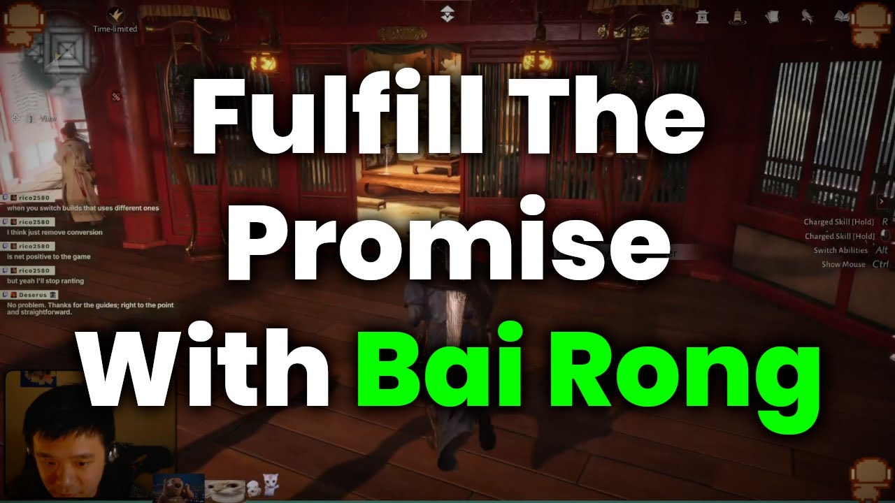Fulfill The Promise With Bai Rong (Reverly Hall Spot Scenic Challenge) - Where Winds Meet