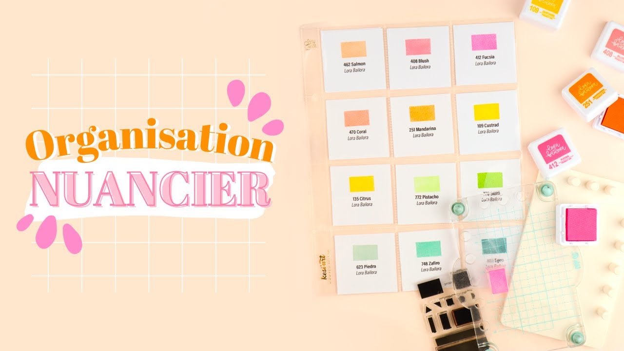 COMMENT ORGANISER SON NUANCIER? + PDF GRATUIT 🎨