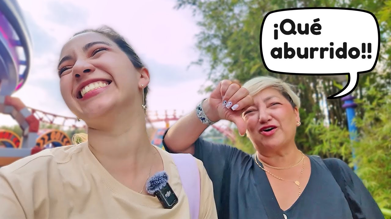 NO VUELVO a ir a DISNEY con mi mamá !