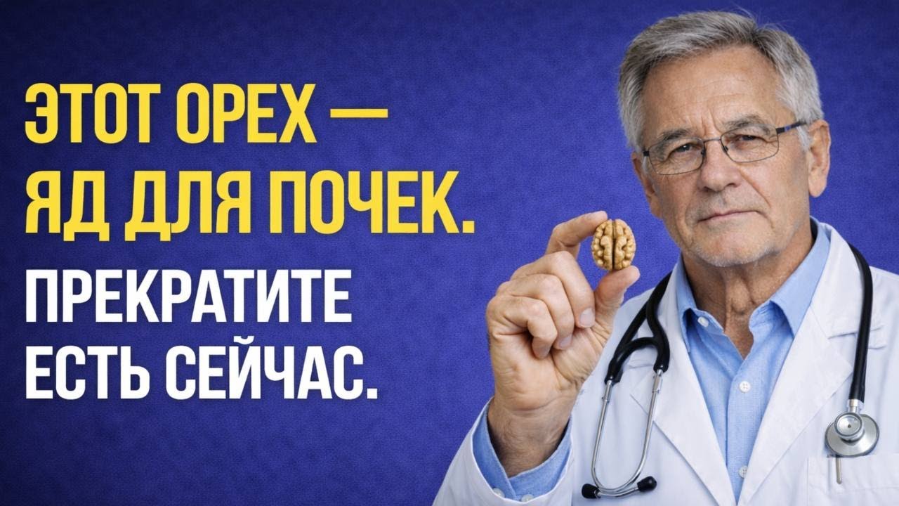 Тихий убийца почек: орехи, которые нельзя есть регулярно - доктор Дмитрий Корнев