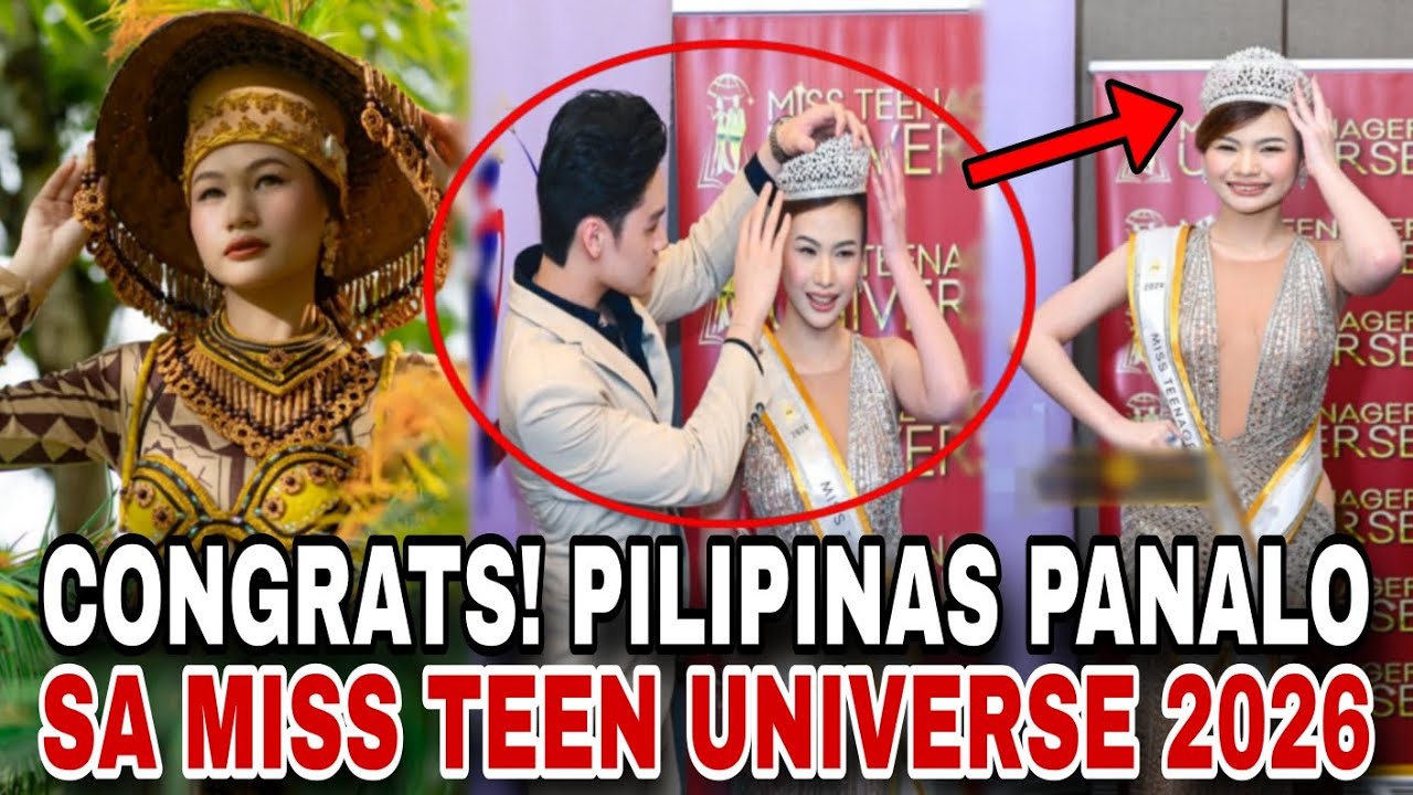 Breaking News | Congratulations Miss Philippines🇵🇭 NEWLY CROWNED as Miss Teen Universe 2026
