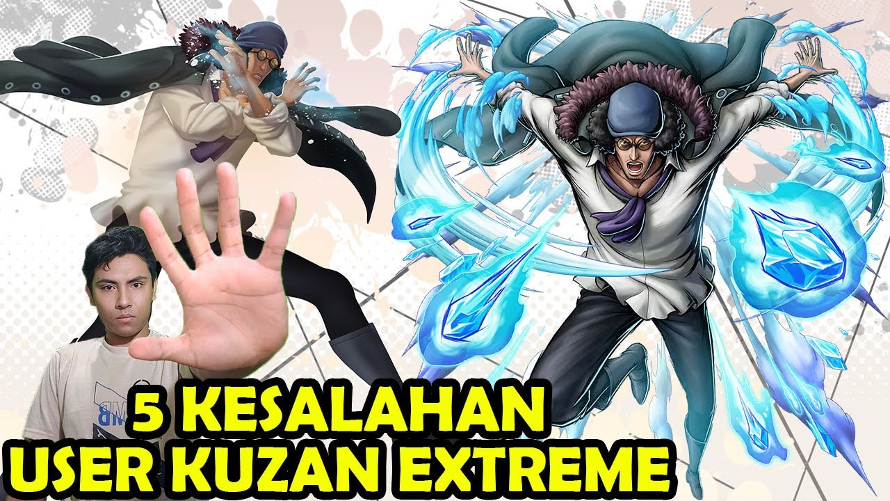 5 ошибок бывших пользователей Kuzan в One Piece Bounty Rush