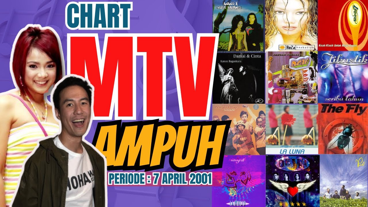 CHART MTV AMPUH Periode : 7 April 2001