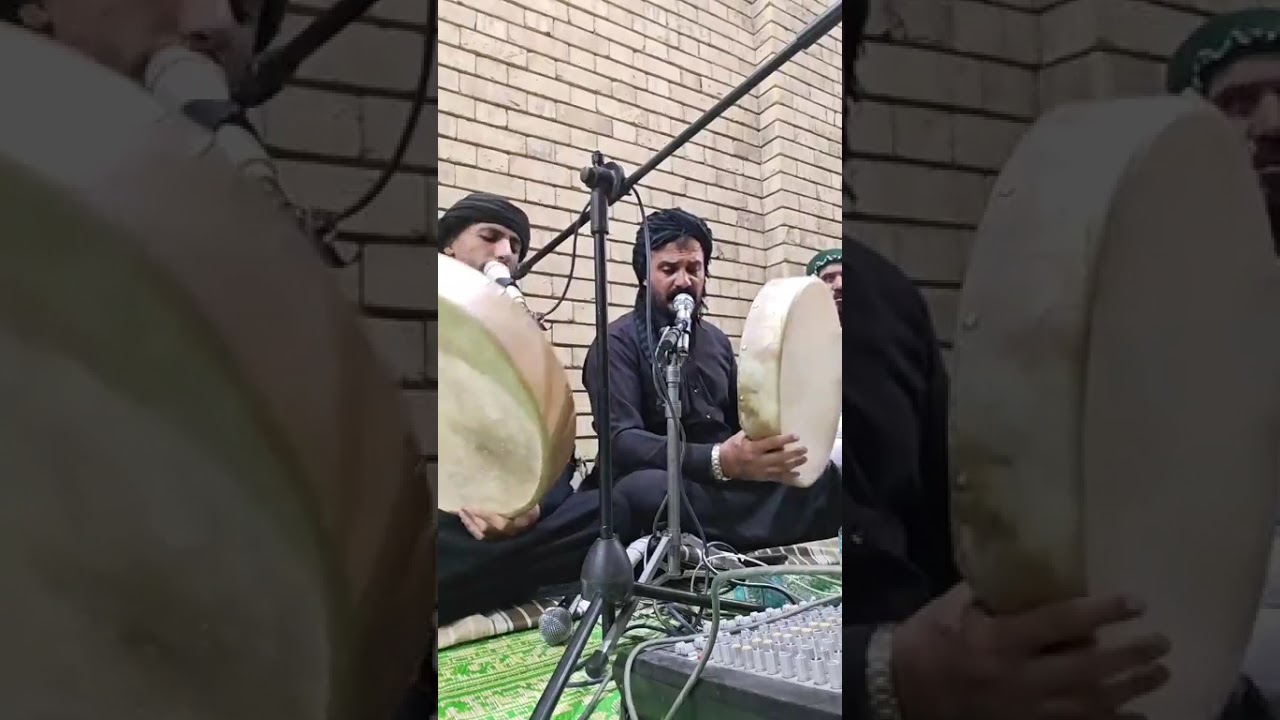 المداح السيد احمد عز الدين النعيمي في رحاب الحضرة الرفاعية مديح حربي