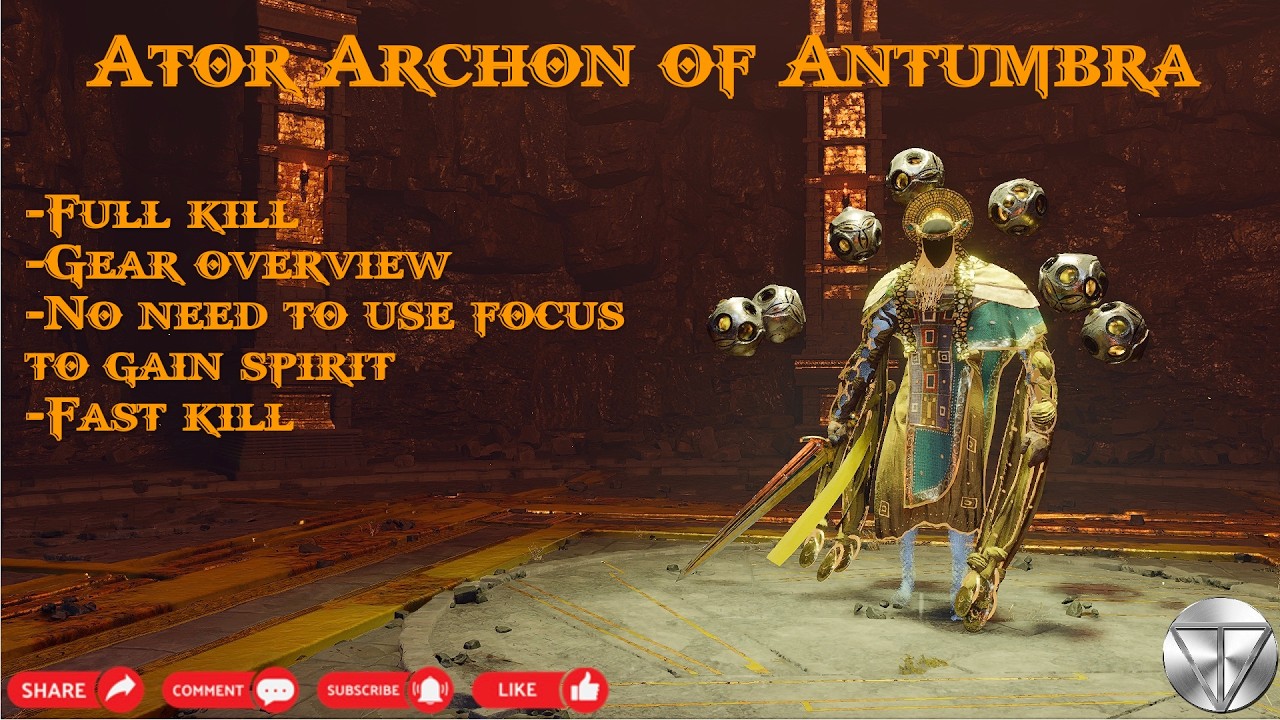 Ator, Archon of Antumbra guide. How to beat. Crimson Desert