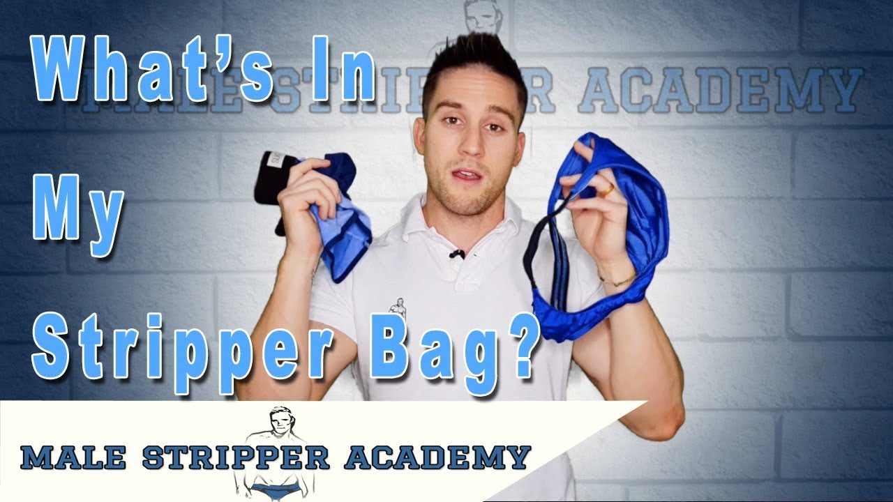 🔥Male Stripping Tutorial - Whats In My Stripper Bag? 😂