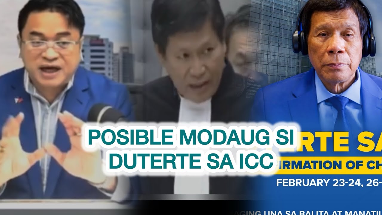 ICC VS DUTERTE P1 - ABSWELTO SI FPRRD KON DILI MO-BIAS ANG ICC JUDGES | ATTY. RUPHIL BAÑOC