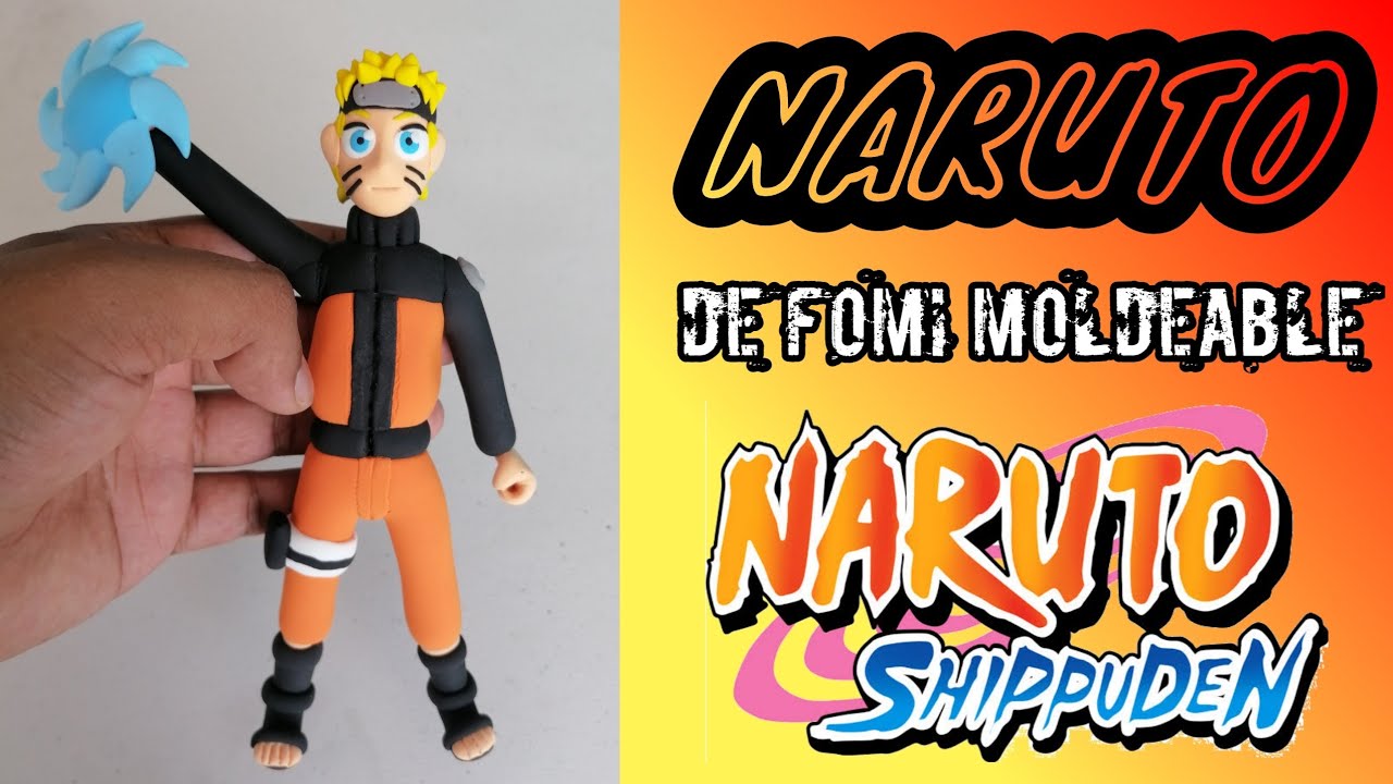como hacer a Naruto de Fomi Moldeable #naruto #narutoshippuden