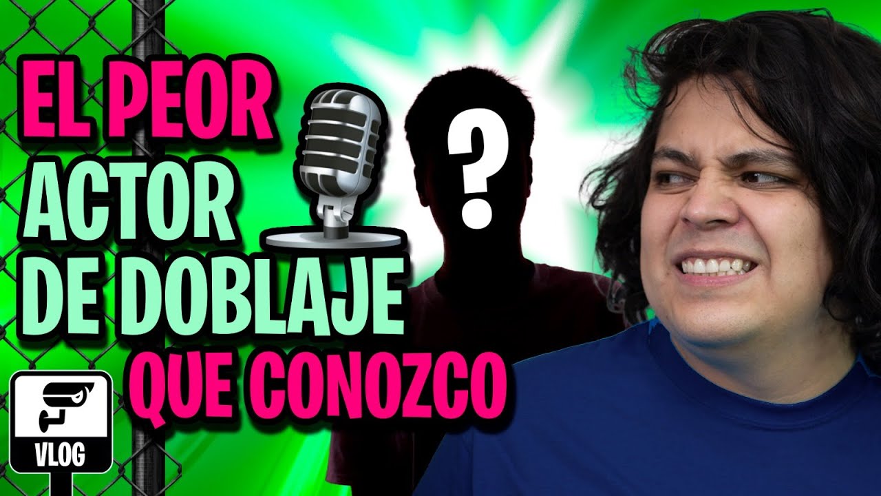 ¿Quién es EL PEOR ACTOR DE DOBLAJE que conozco? 🤮|  CONTESTA O TE LA TRAGAS 3