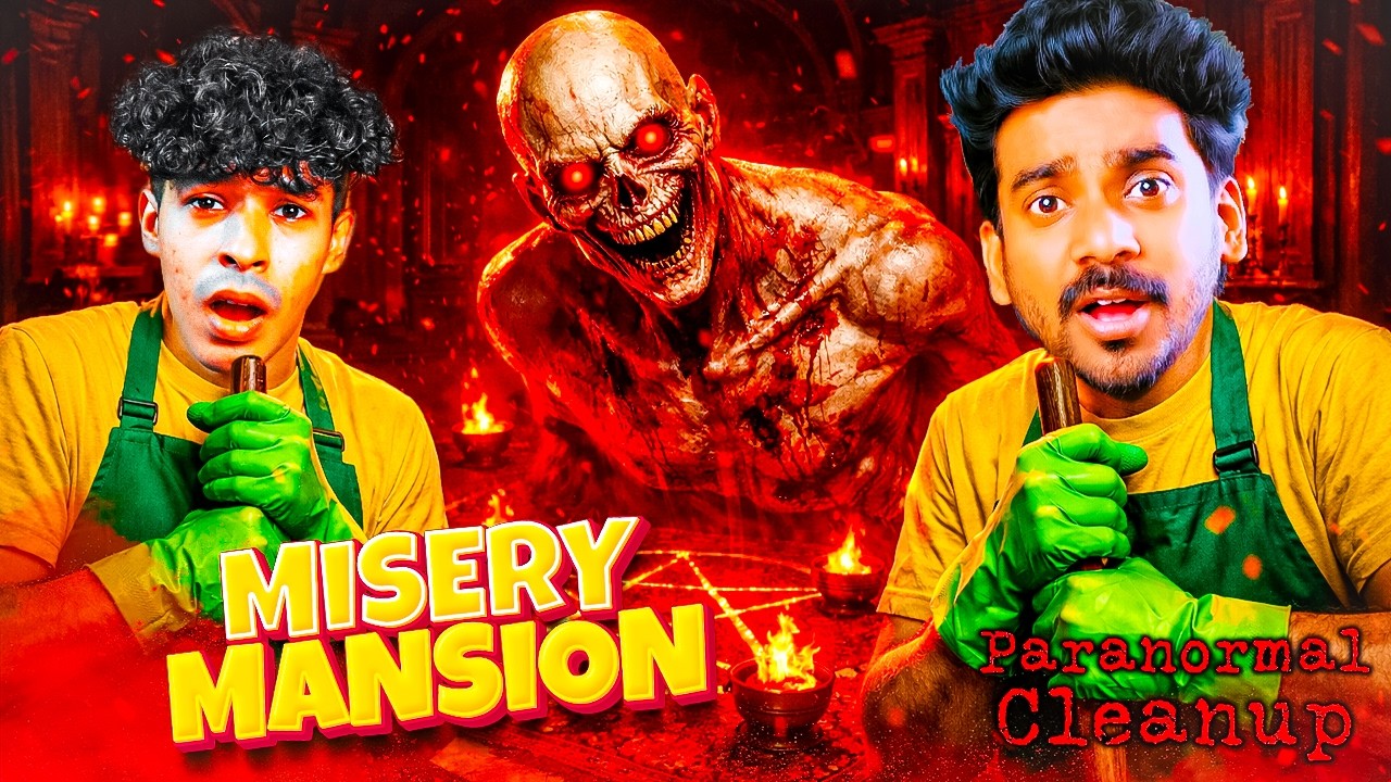 🔴 We Went To Clean the New Pacify Misery Mansion... 😱😰 | Paranormal Cleanup (Full Game)