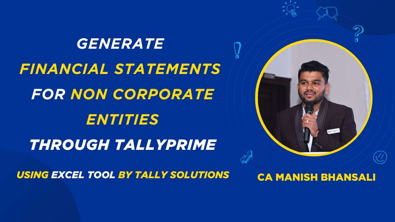 Создание финансовой отчетности для некоммерческих организаций с помощью TallyPrime — с использова...