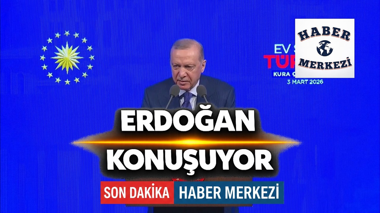 Cumhurbaşkanı Erdoğan, Ankara 31 bin 73 konut kura çekim töreninde konuşuyor / Ankara #Canlı
