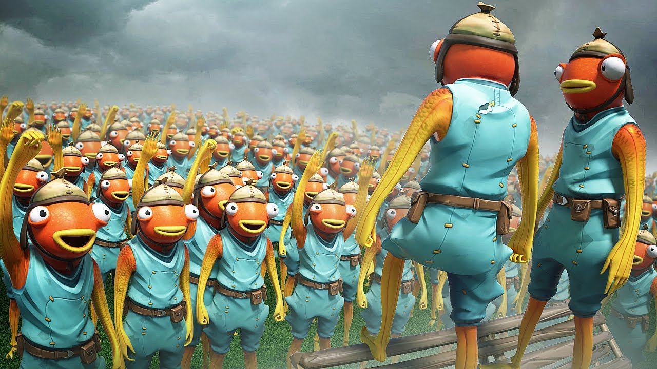 LITTLE BROTHER vs 100 FISHY