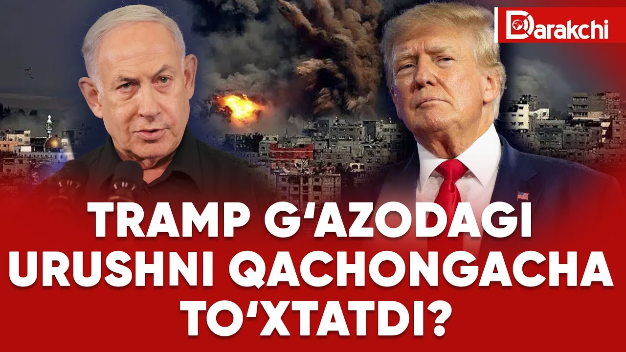 TRAMP G‘AZODAGI URUSHNI QACHONGACHA TO‘XTATDI?
