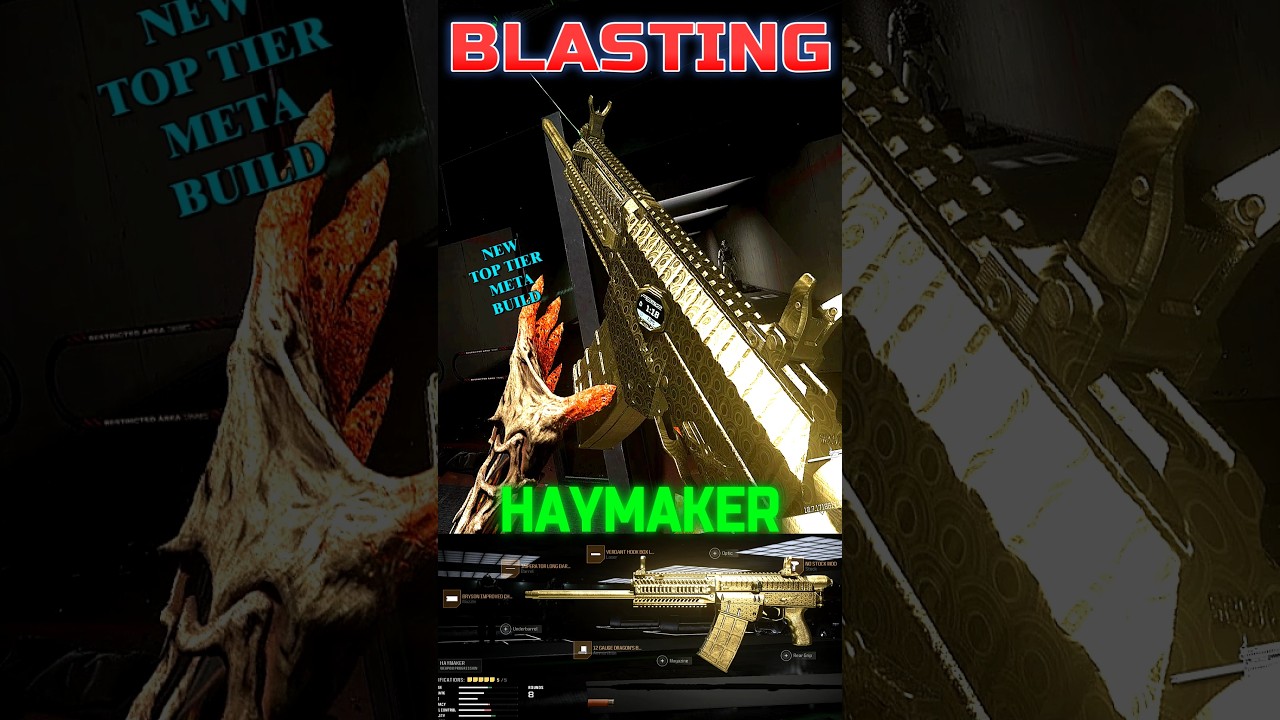 This *HAYMAKER* Build is BLASTING in WARZONE 💥| Best Class Setup | META | MW3 | COD 