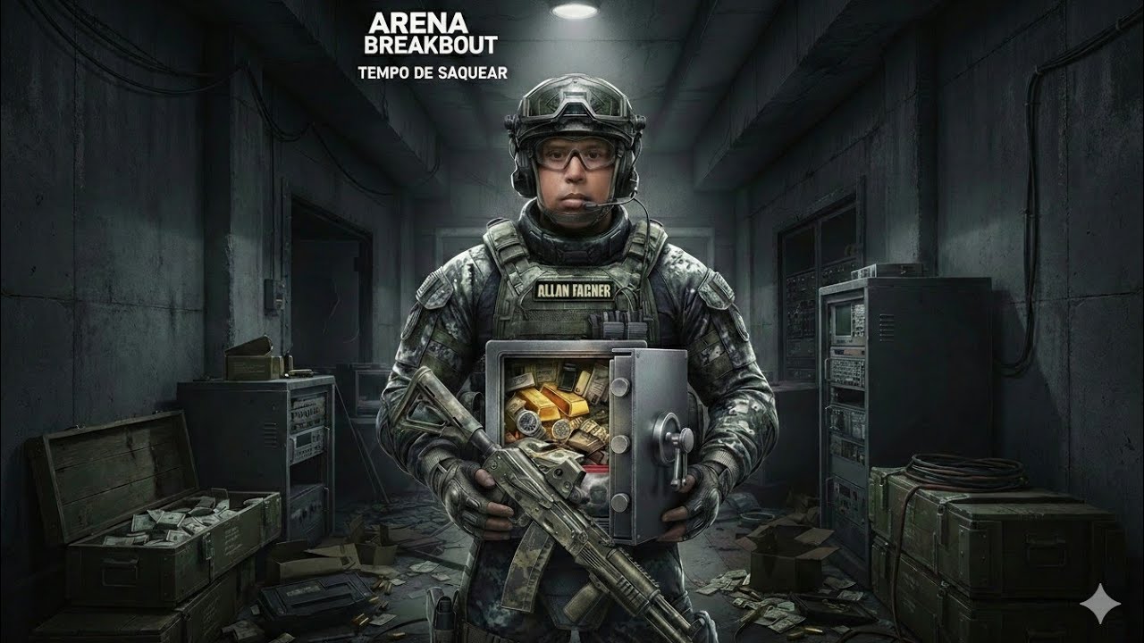 🔫Arena Breakout Infinite S4 💥   #16 AO VIVO,  MISSÃO COFRE PELA 2º VEZ