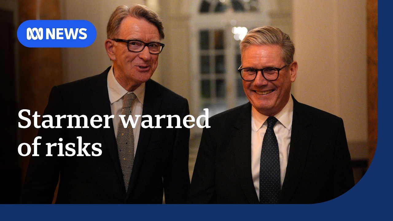 Starmer was warned of Mandelson's Epstein links before US posting, files show | ABC NEWS