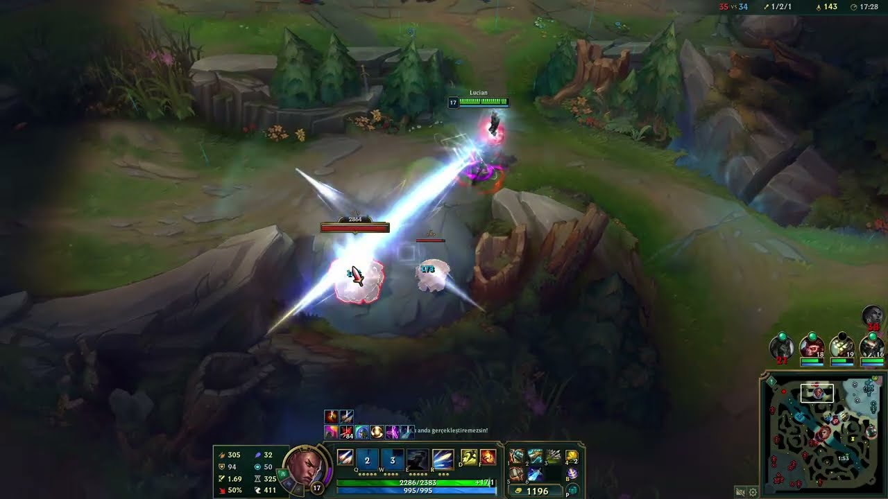 LEAGUE OF LEGENDS OYUNDA DURUP DURUKEN BANA KÜFÜR ETMEYE BAŞLADILAR