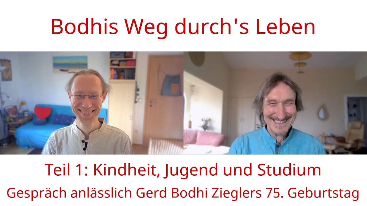Bodhis Weg durch's Leben &ndash; Teil 1: Kindheit, Jugend und Studium