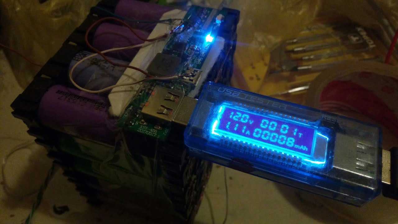 QC3.0 Quick Charge плата для оригинала и копий Xiaomi 10400 и 20800