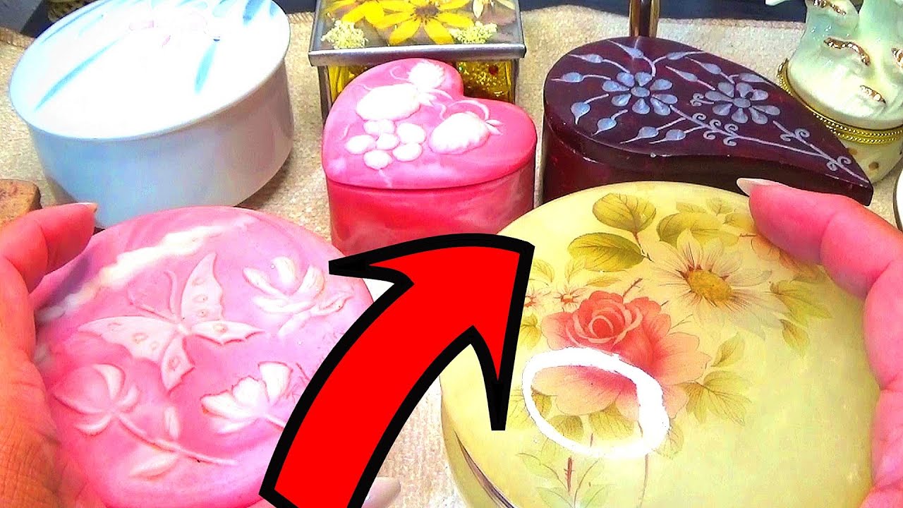 ВАУ НАШЛА на Свалке КУЧУ Шкатулок ! ОТкрыла ОбАлДеЛа! Винтаж Винтажная бижутерия, антиквариат