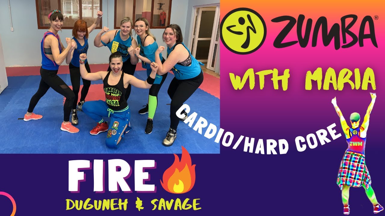 Duguneh & Savage-Fire 🔥(extended mix) - ZUMBA® - FITNESS - DANCE - CARDIO - choreo by Maria