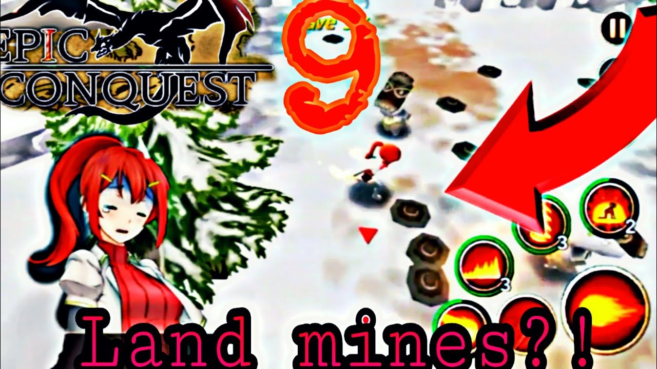 Epic Conquest (chapter 3) lets play ep 9 land mines everywhere!