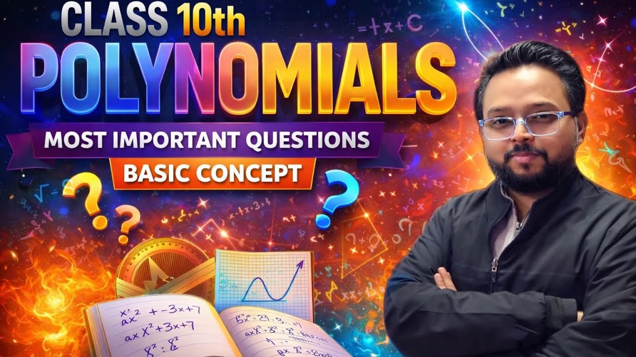 Class 10 Polynomials | Zeroes of Polynomial Explained Polynomials Graph Method Easy Trick#boardexam 