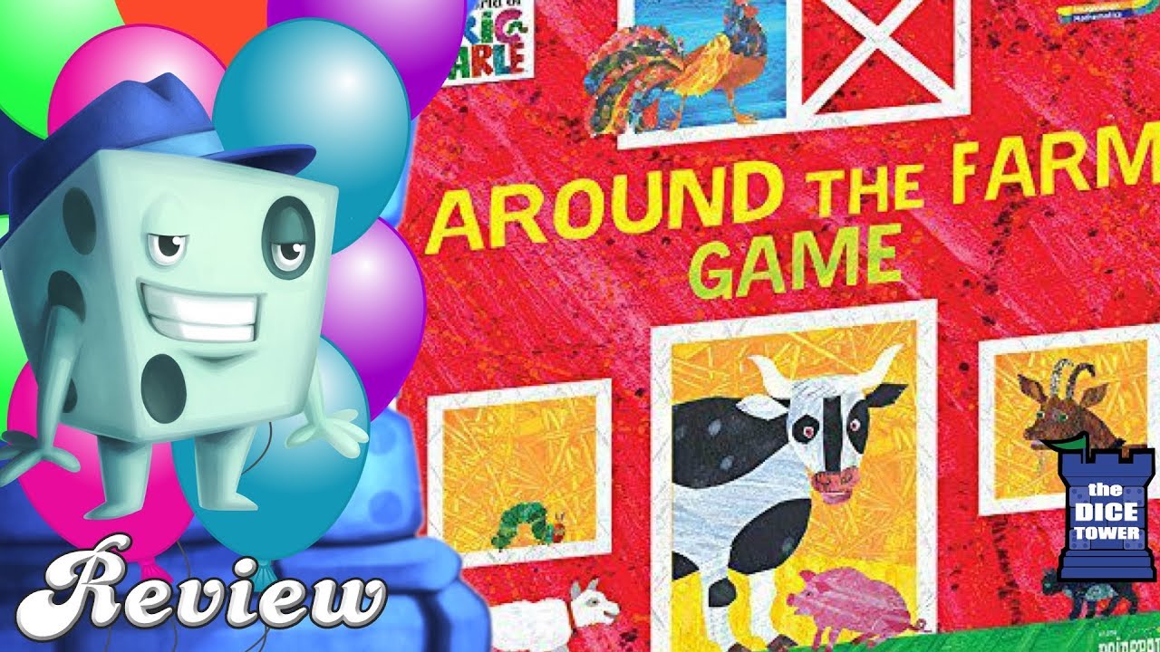 Around the Farm Game Review - with Tom Vasel