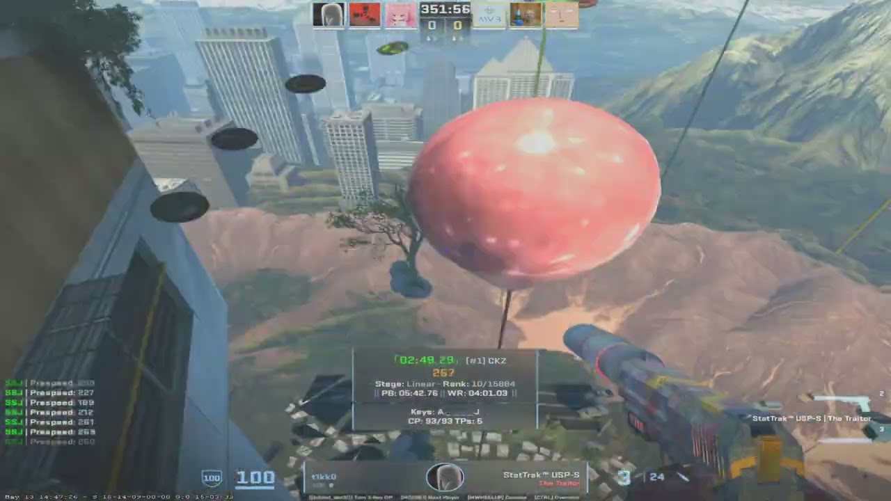 CS2 Only Up PB 05:27.8907 top 10