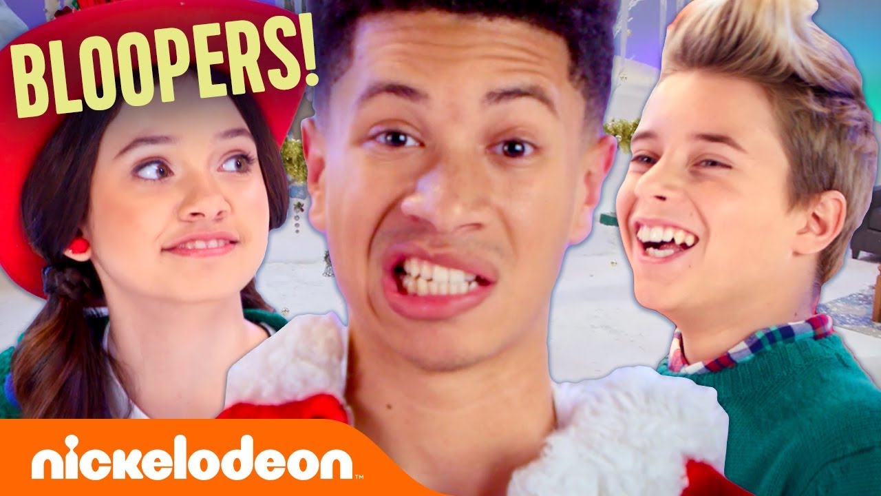 DUBSTEP REMIX & BLOOPERS w/ Gavin Magnus & Sophie Michelle | Nick Holiday Melee