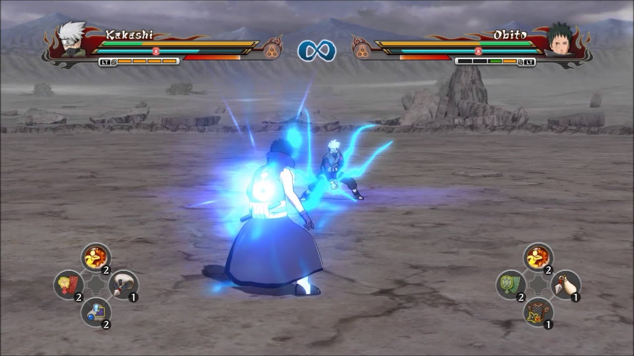 Kakashi vs Obito 1080p